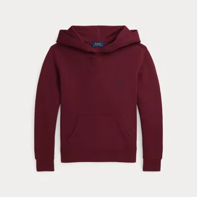 Polo Ralph Lauren Kids' Fleece Hoodie In Red