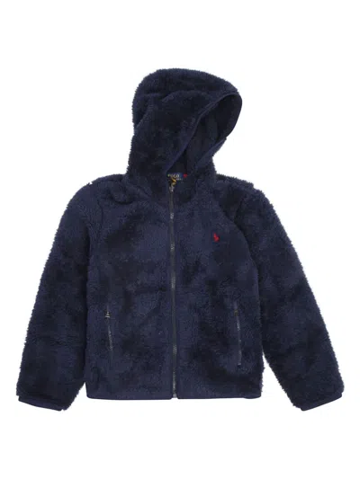Polo Ralph Lauren Kids' Fleece Jacket In Blue