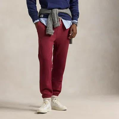 Polo Ralph Lauren Fleece Sweatpant In Red Carpet