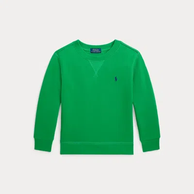 Ralph Lauren Kids' Fleece Sweatshirt In Green