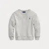 Polo Ralph Lauren Kids' Fleece Sweatshirt In Gray