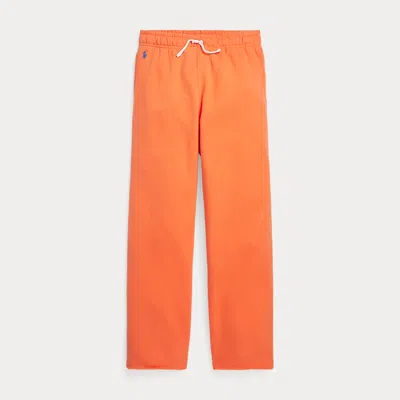 Ralph Lauren Kids' Fleece Trouser In Orange