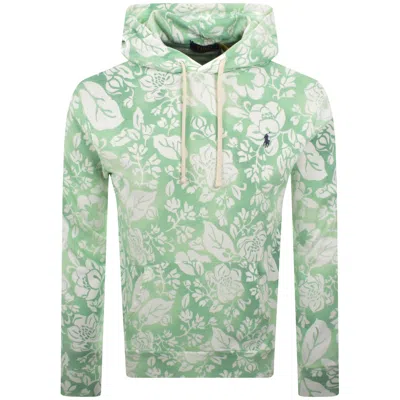 Ralph Lauren Floral Hoodie Green