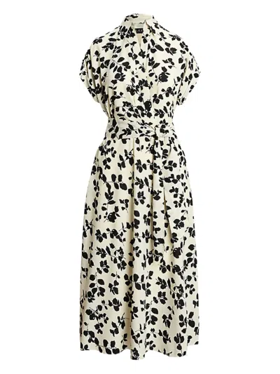 Ralph Lauren Floral-print Wrap Midi Dress