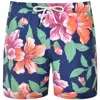 Ralph Lauren Floral Swim Shorts Navy In Navy