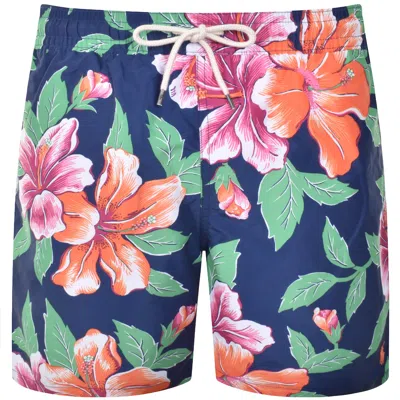 Ralph Lauren Floral Swim Shorts Navy