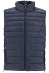 Ralph Lauren Foldable Padded Vest In Blue