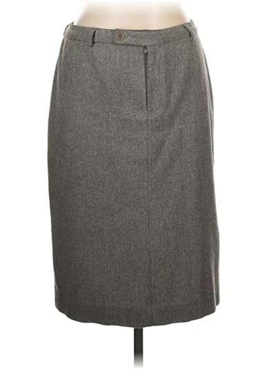 Pre-owned Ralph Lauren Formal Skirt In Gray