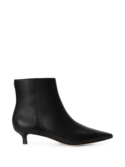 Ralph Lauren Francesca Pointed-toe Ankle Boots In Multi
