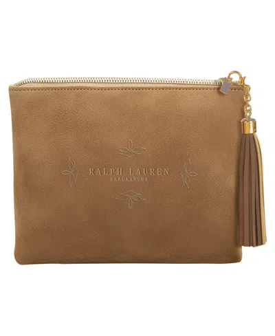 Ralph Lauren Free  Pouch With Any $130  Women's Fragrance Purchase In Brown