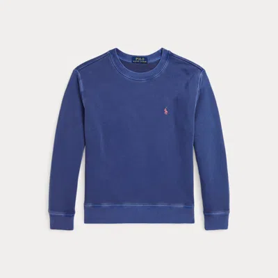 Ralph Lauren Kids' French Terry Sweatshirt In Blue