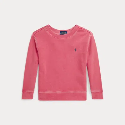 Ralph Lauren Kids' French Terry Sweatshirt In Pink