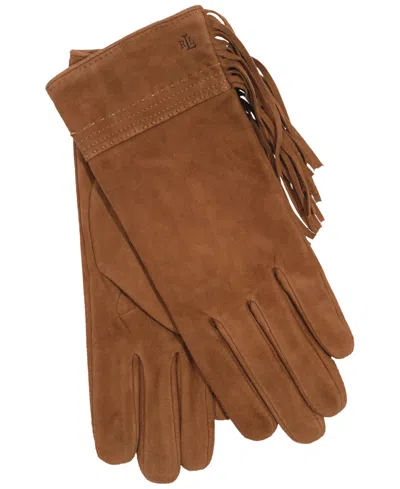 Ralph Lauren Fringe Glove In Multi