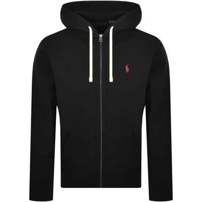 Ralph Lauren Full Zip Hoodie Black