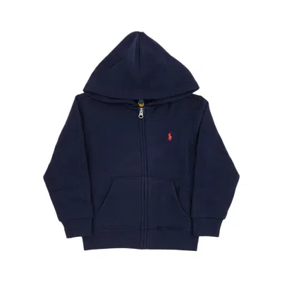 Ralph Lauren Full-zip Hoodie With Logo Embroidery Kids