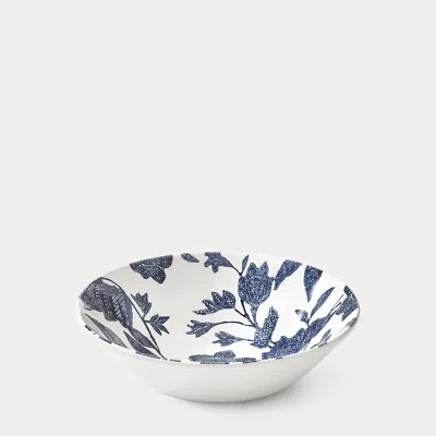 Ralph Lauren Garden Vine Cereal Bowl In Indigo In Multi