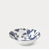 Polo Ralph Lauren Garden Vine Cereal Bowl In Burgundy