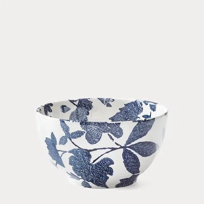 Ralph Lauren Garden Vine Ice Cream Bowl In Indigo