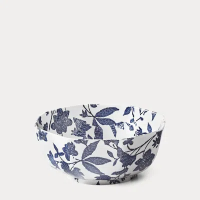 Ralph Lauren Garden Vine Octagonal Bowl In Indigo In Multi