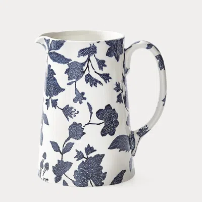 Polo Ralph Lauren Garden Vine Pitcher In Indigo