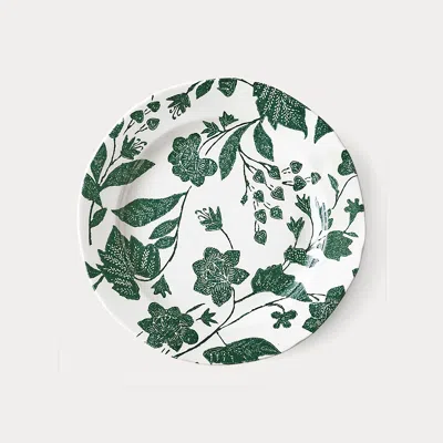 Polo Ralph Lauren Garden Vine Salad Plate In Green