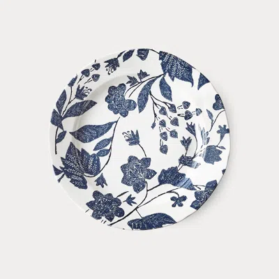 Ralph Lauren Garden Vine Salad Plate In Indigo In Blue