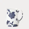 Ralph Lauren Garden Vine Tank Creamer In Blue