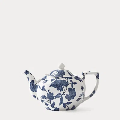 Ralph Lauren Garden Vine Teapot In Indigo In Blue