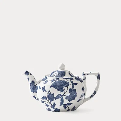 Ralph Lauren Garden Vine Teapot In Indigo