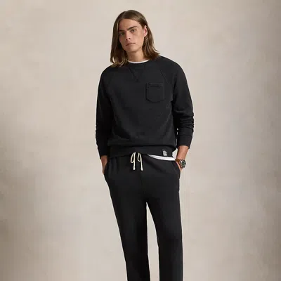 Polo Ralph Lauren Garment-dyed Fleece Sweatshirt In Polo Black