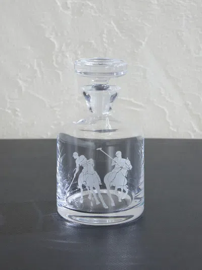 Ralph Lauren Garret Engraved Crystal Decanter In Neutrals