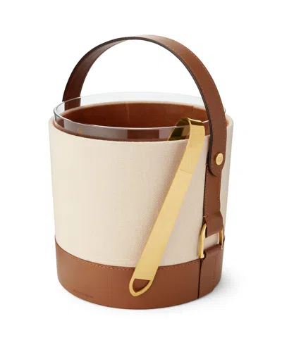 Ralph Lauren Garrett Ice Bucket In Brown