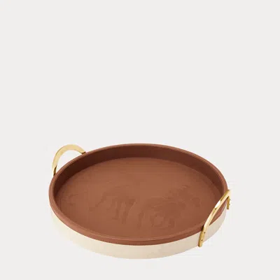 Ralph Lauren Garrett Tray In Cream In Brown
