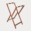 Polo Ralph Lauren Gavin Wooden Tray Stand In Gold