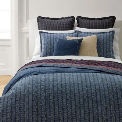 Ralph Lauren Gena Comforter Set In Blue
