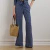 Ralph Lauren Geo-print Crepe Wide-leg Pant
