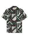 Ralph Lauren Geometric-print Short-sleeve Shirt