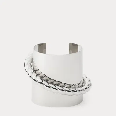 Ralph Lauren Geometric Silver-tone Cuff Bracelet