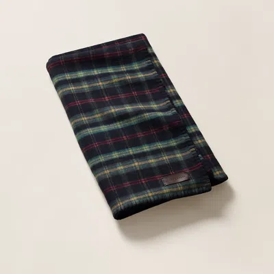 Ralph Lauren Georgia Throw Blanket In Blue