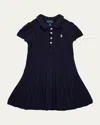 Ralph Lauren Girl's Cable Knit Sweater Dress