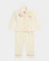 Ralph Lauren Girl's Floral Intarsia Two-piece Set