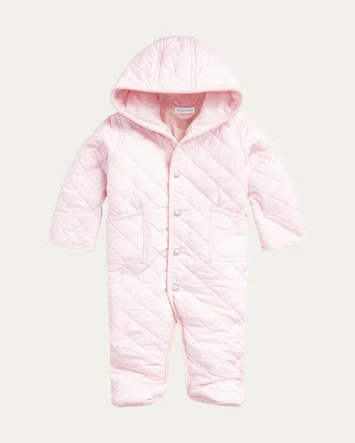 Ralph Lauren Kids' Girl's Hooded Barn Bunting In Pink