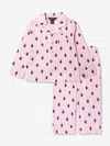 Polo Ralph Lauren Ralph Lauren Girls Bear Pyjama Set In Pink