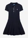 Ralph Lauren Girls Classic Cable Day Dress