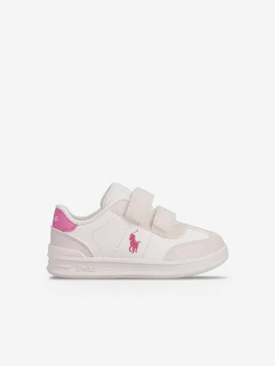 Ralph Lauren Kids'  Girls Hollis Ez Trainers In White