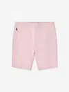 RALPH LAUREN GIRLS LOGO CYCLING SHORTS