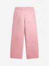 Polo Ralph Lauren Girls Pink Wide Leg Joggers In Pink