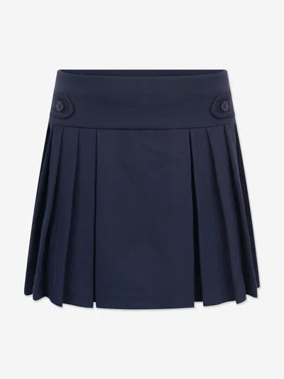 Polo Ralph Lauren Kids' Ralph Lauren Girls Navy Pleated Ponte Skirt 2 Years Blue By Childsplay Clothing