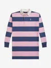 Ralph Lauren Girls Oversized Rugby Dress