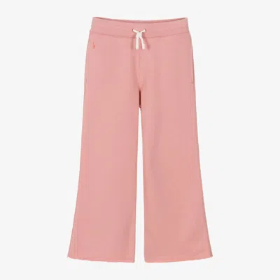 Polo Ralph Lauren Babies' Girls Pink Wide Leg Joggers